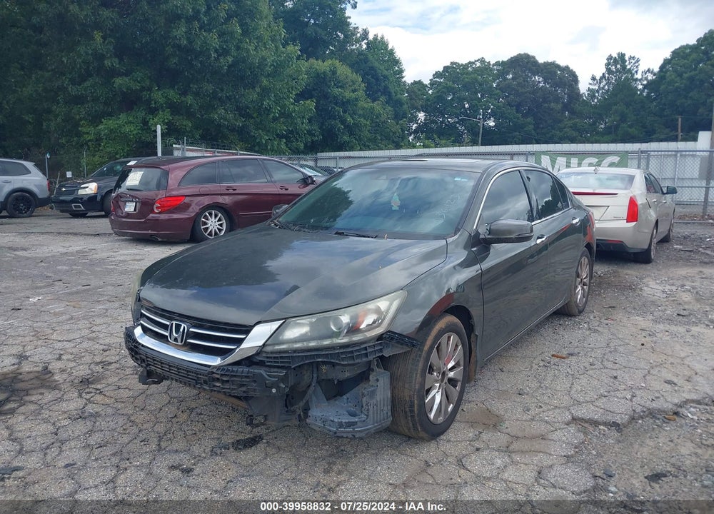 2013 HONDA ACCORD EX-L V-6 VIN: 1HGCR3F83DA036123