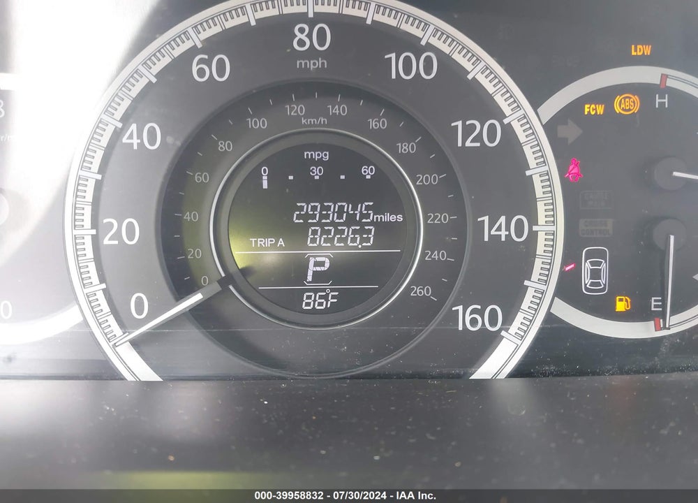 2013 HONDA ACCORD EX-L V-6 VIN: 1HGCR3F83DA036123
