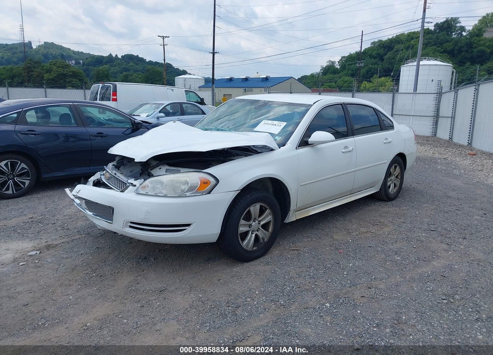 2012 CHEVROLET IMPALA LS VIN: 2G1WF5E36C1271073