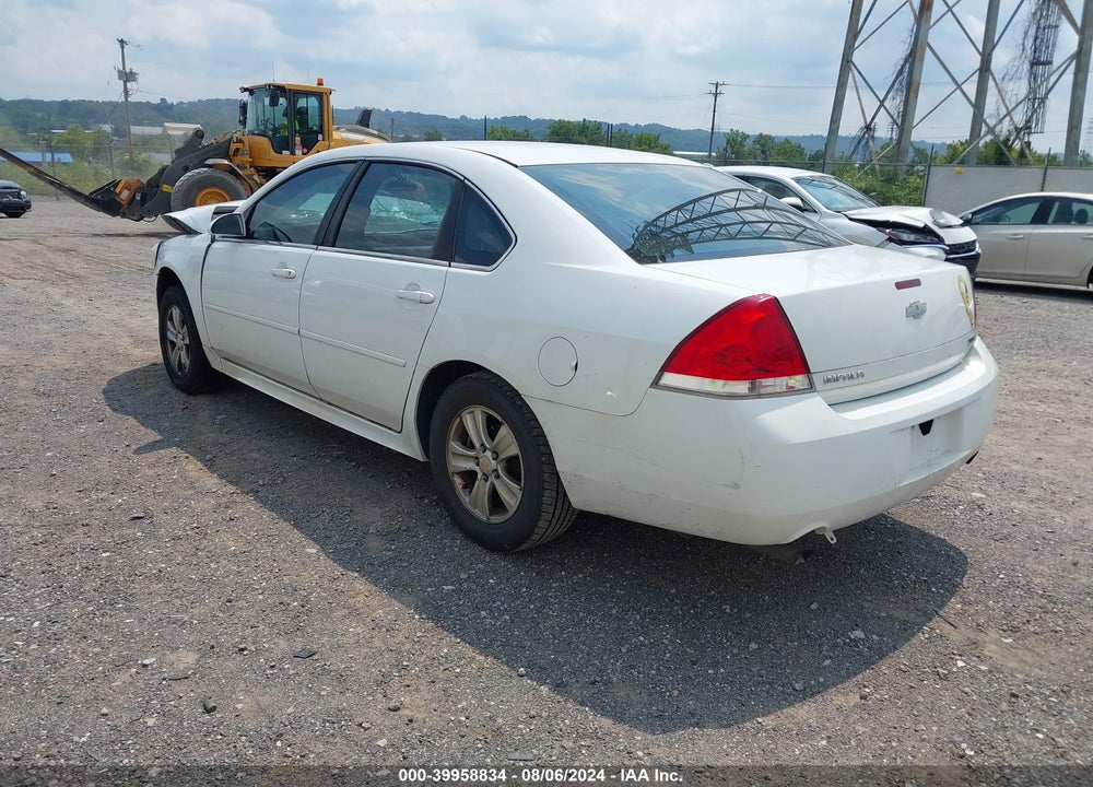 2012 CHEVROLET IMPALA LS VIN: 2G1WF5E36C1271073