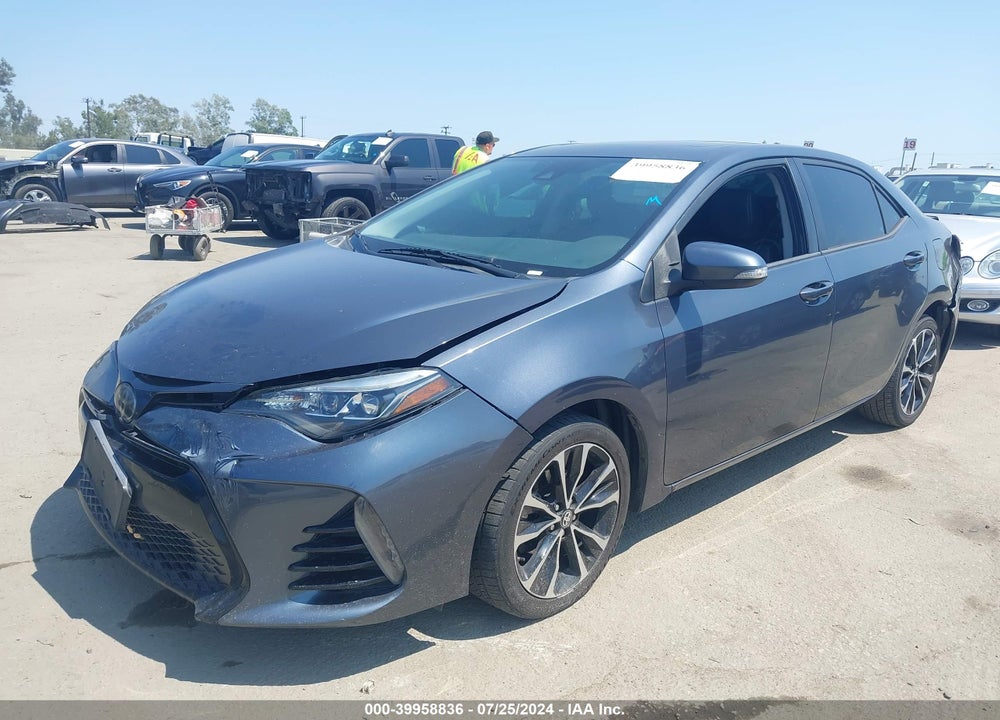 2018 TOYOTA COROLLA L/LE/SE/XLE/XSE VIN: 5YFBURHE2JP742019