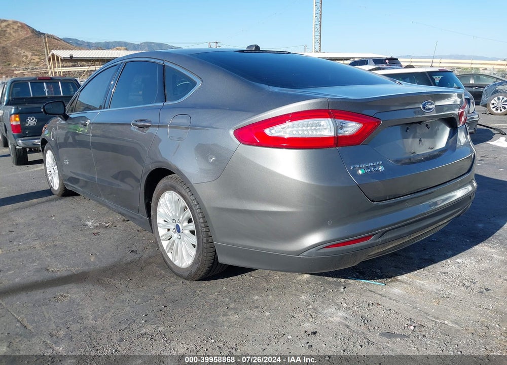 2014 FORD FUSION ENERGI SE LUXURY VIN: 3FA6P0PU0ER269238