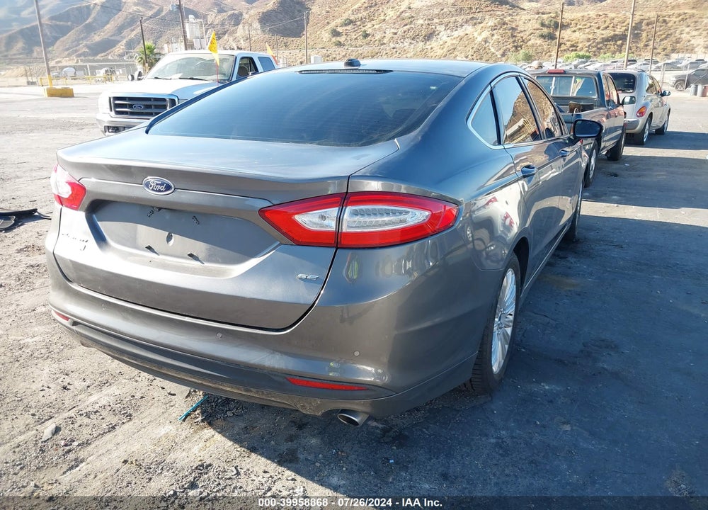 2014 FORD FUSION ENERGI SE LUXURY VIN: 3FA6P0PU0ER269238