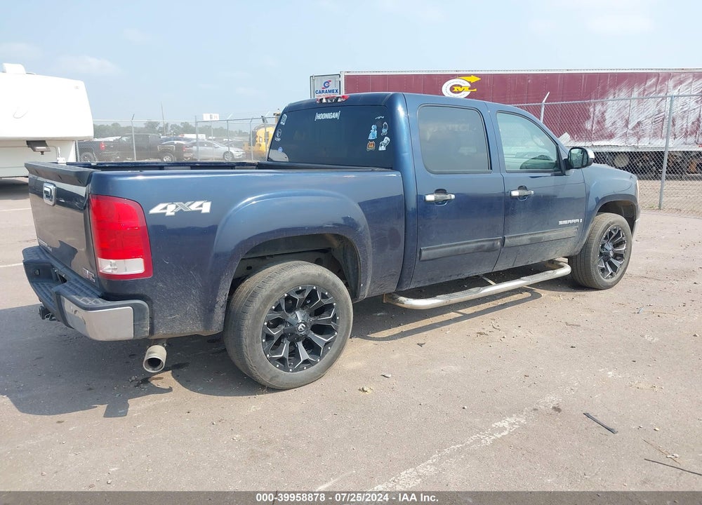 2008 GMC SIERRA 1500 SLE1 VIN: 2GTEK13M181182490