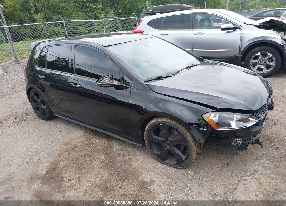2015 VOLKSWAGEN GOLF GTI 2.0T SE 4-DOOR VIN: 3VW4T7AU0FM102971
