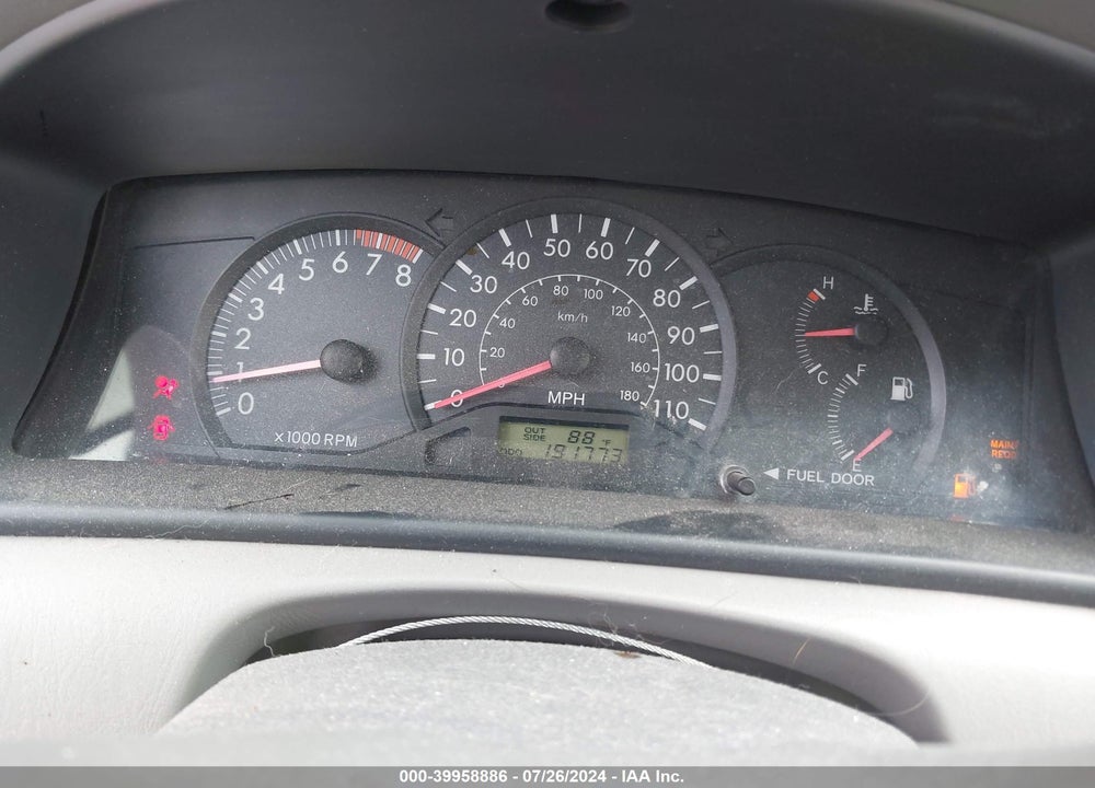 2005 TOYOTA COROLLA CE/LE/S VIN: 2T1BR32E35C431356