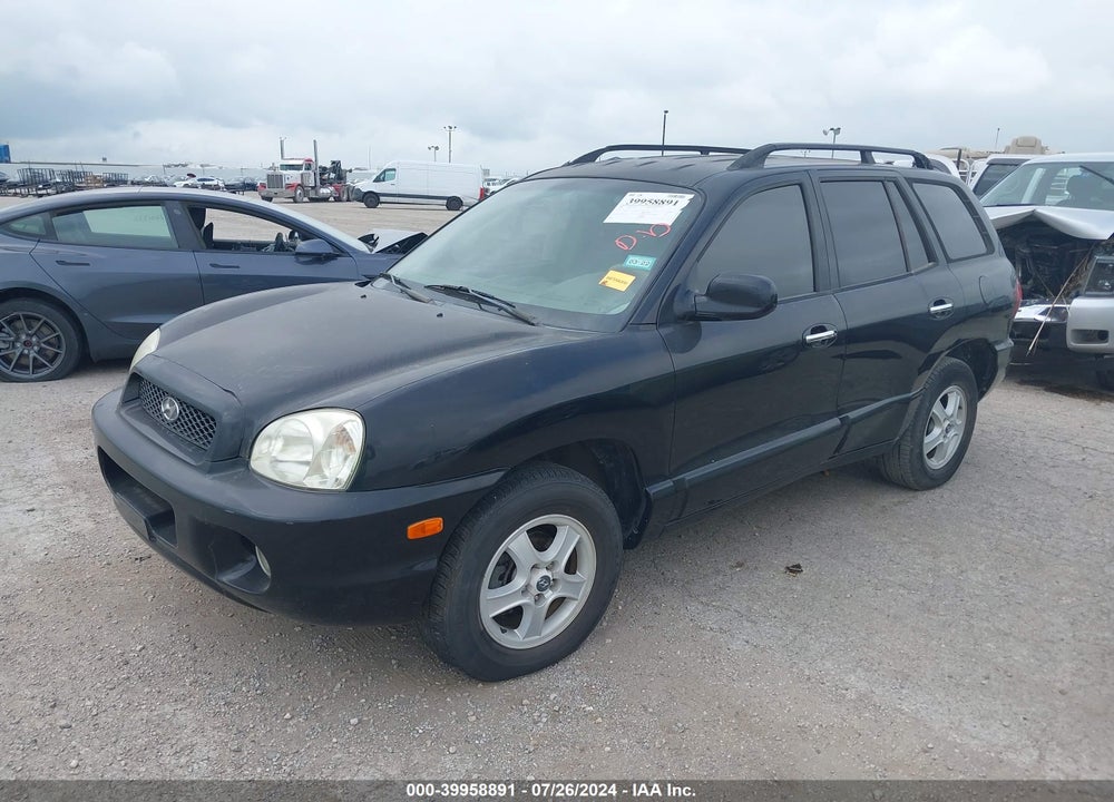 2004 HYUNDAI SANTA FE GLS/LX VIN: KM8SC13E94U679483