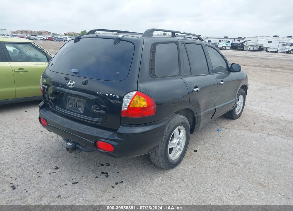 2004 HYUNDAI SANTA FE GLS/LX VIN: KM8SC13E94U679483