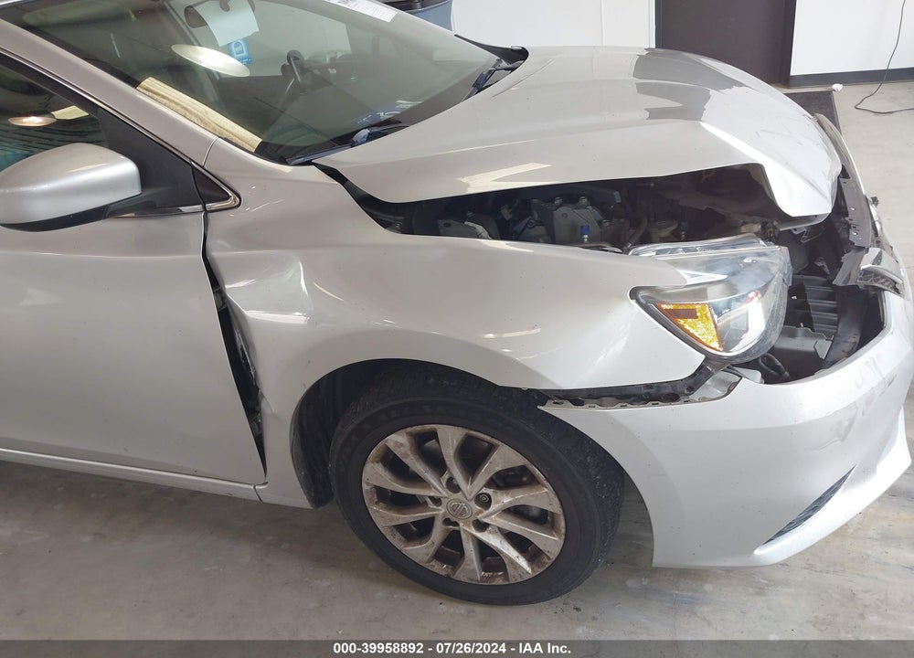 2017 NISSAN SENTRA SV VIN: 3N1AB7AP7HY405327