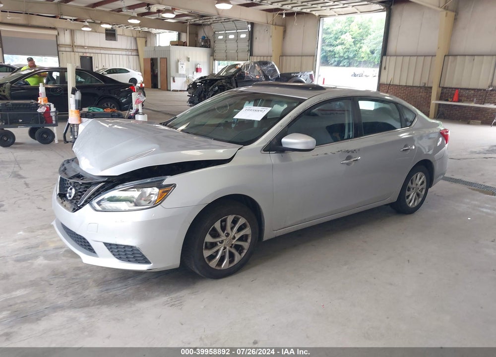 2017 NISSAN SENTRA SV VIN: 3N1AB7AP7HY405327