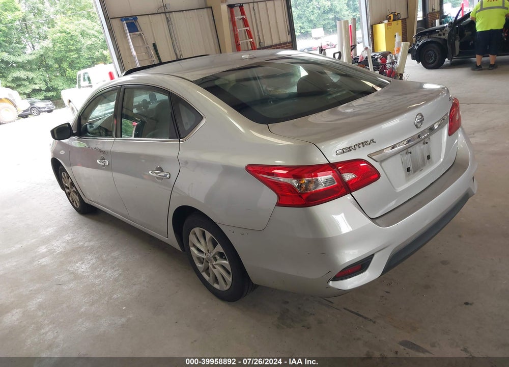 2017 NISSAN SENTRA SV VIN: 3N1AB7AP7HY405327