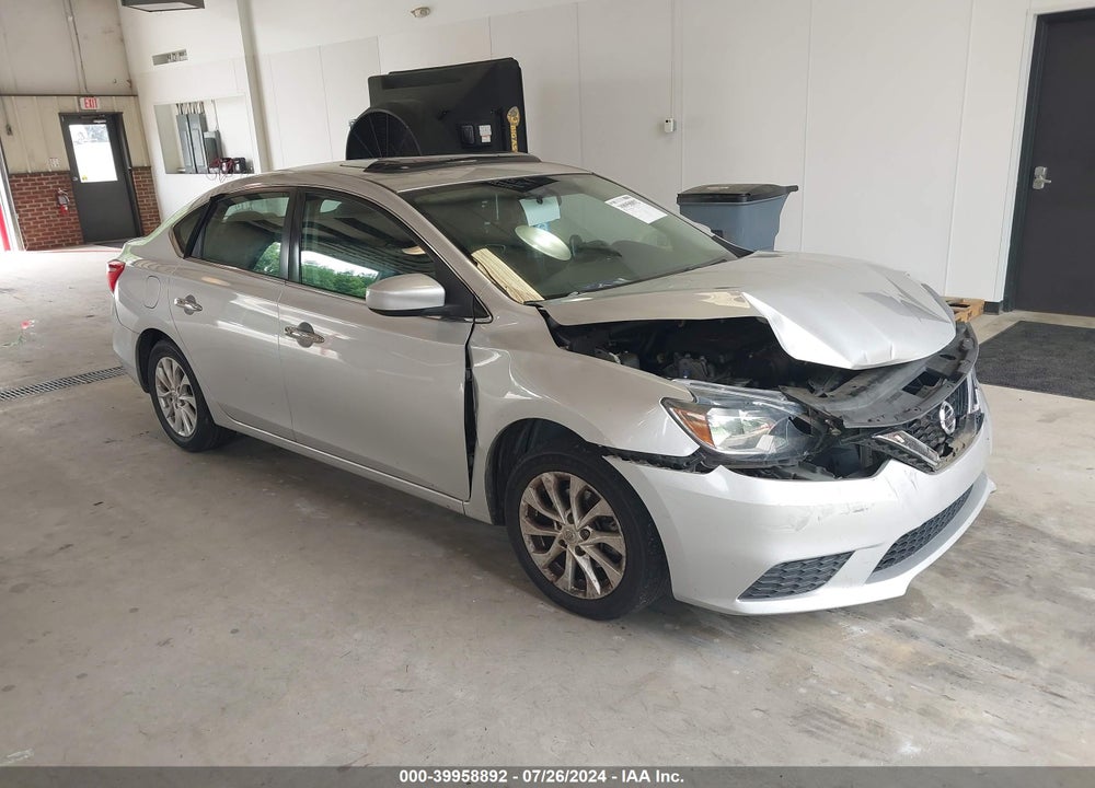 2017 NISSAN SENTRA SV VIN: 3N1AB7AP7HY405327