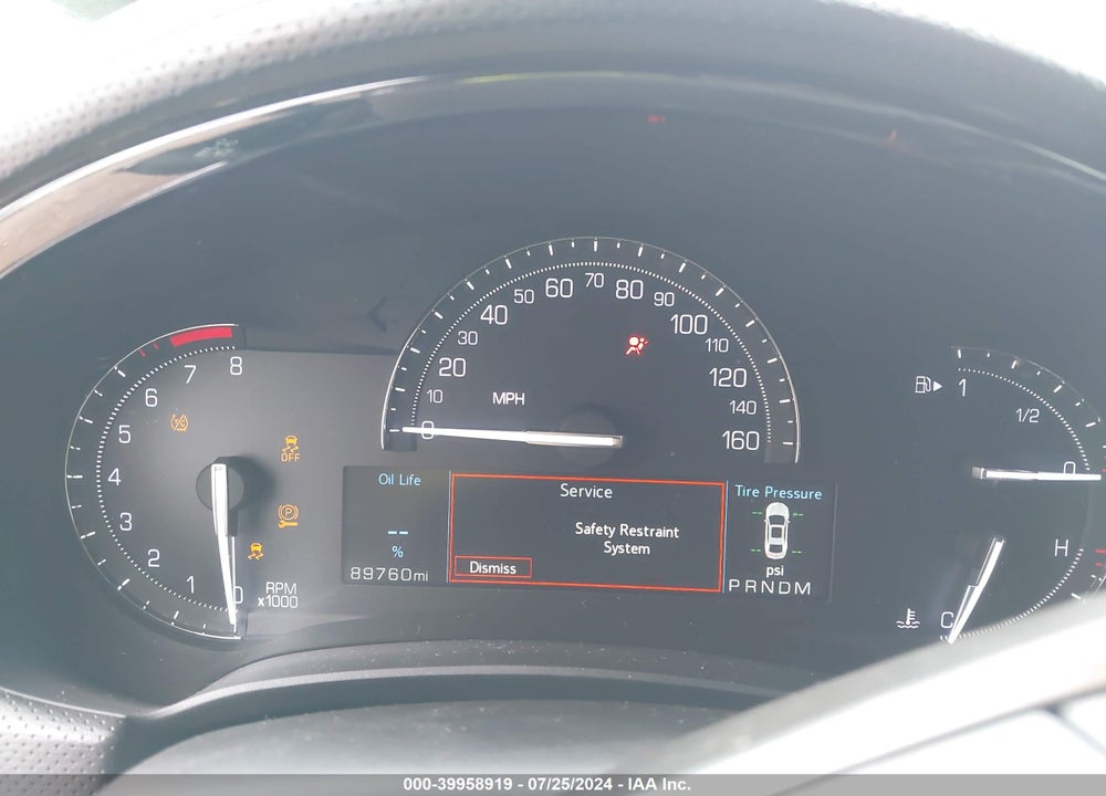 2019 CADILLAC XTS LUXURY VIN: 2G61M5S32K9109603