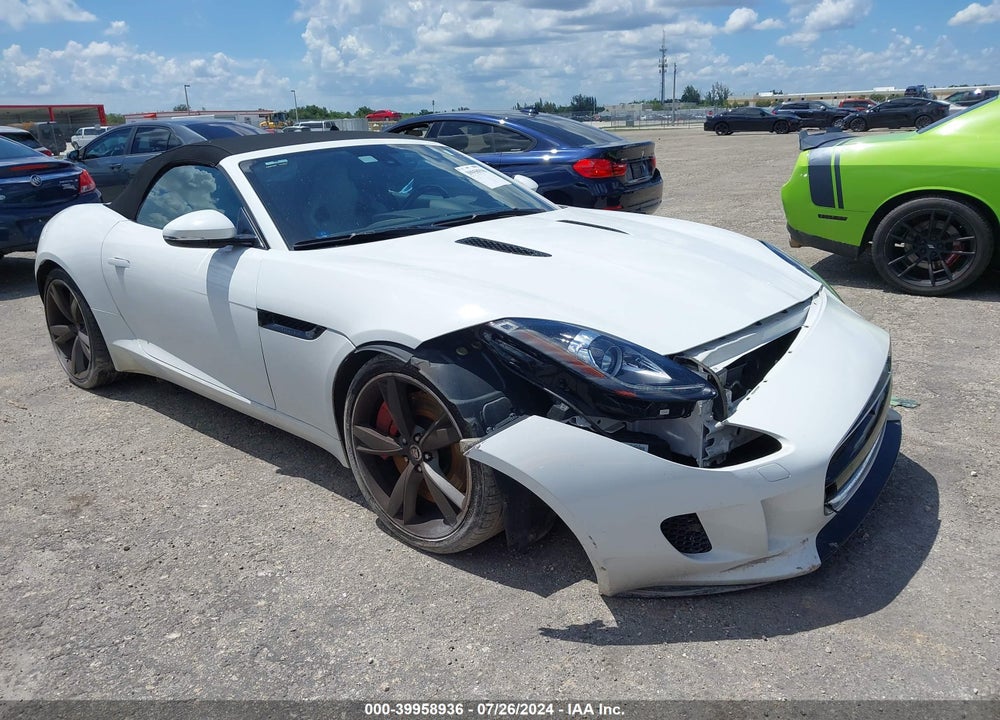 2014 JAGUAR F-TYPE S VIN: SAJWA6FC7E8K00427