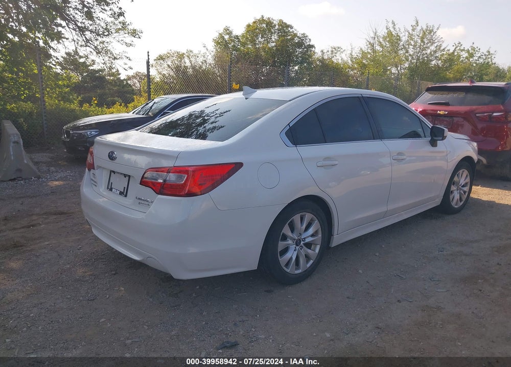 2016 SUBARU LEGACY 2.5I PREMIUM VIN: 4S3BNAC6XG3007420