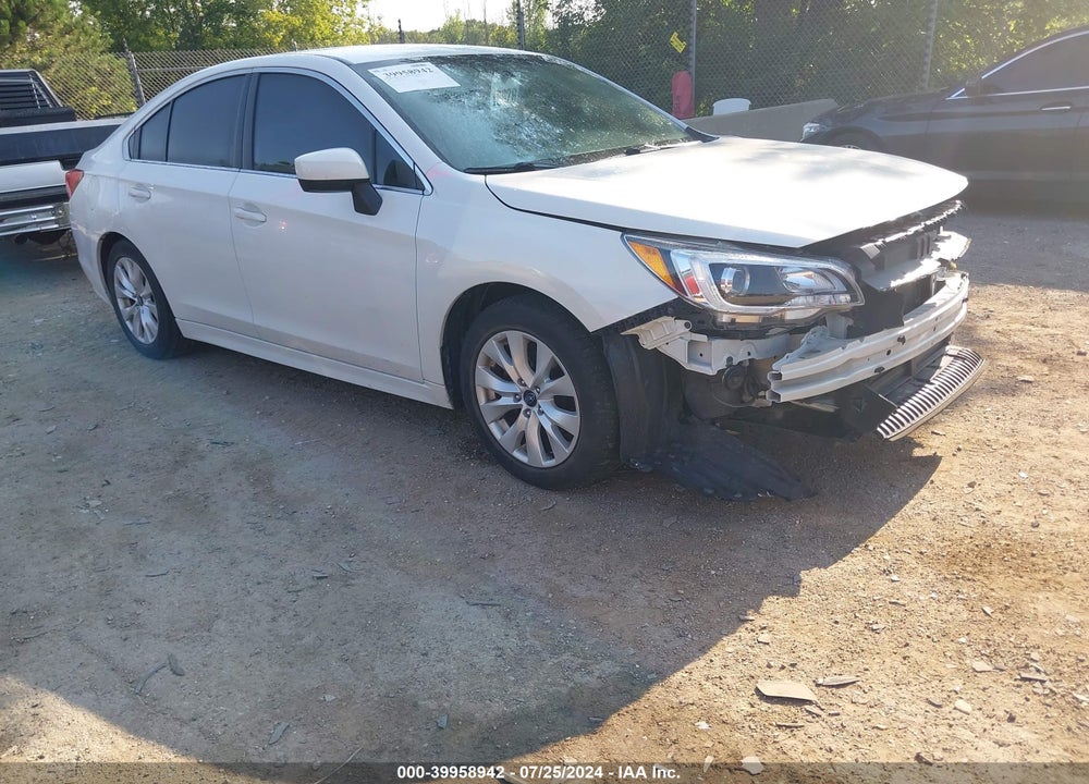 2016 SUBARU LEGACY 2.5I PREMIUM VIN: 4S3BNAC6XG3007420