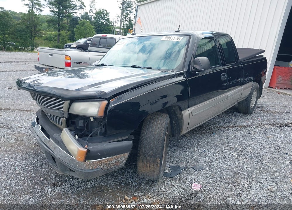 2005 CHEVROLET SILVERADO 1500 LS VIN: 1GCEC19T25Z300156
