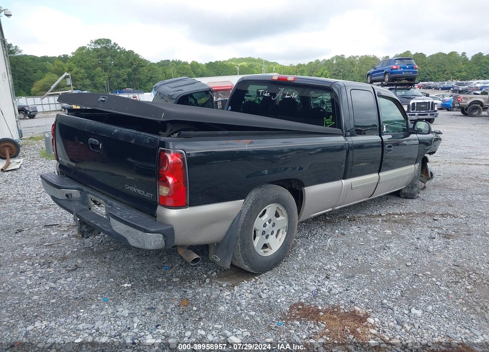 2005 CHEVROLET SILVERADO 1500 LS VIN: 1GCEC19T25Z300156