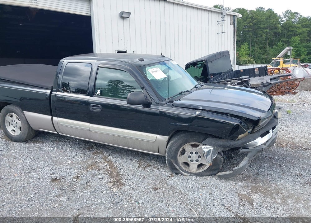 2005 CHEVROLET SILVERADO 1500 LS VIN: 1GCEC19T25Z300156