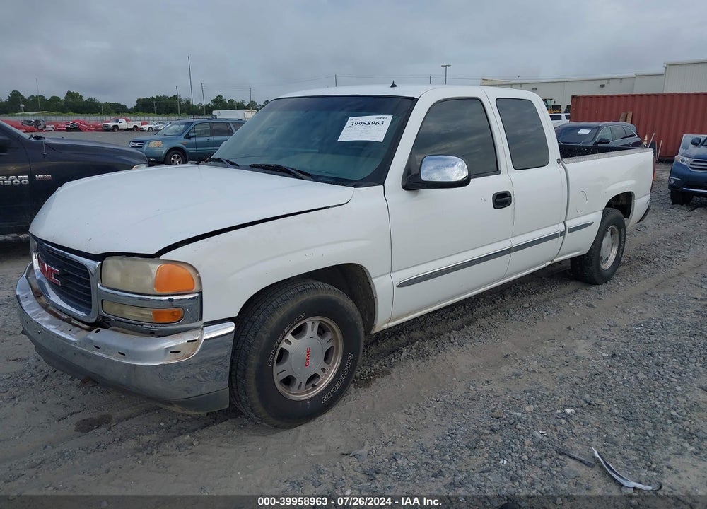2001 GMC SIERRA 1500 SLE VIN: 2GTEC19T411311131