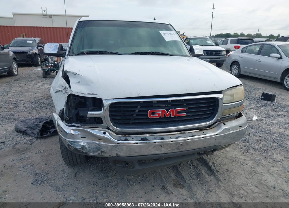 2001 GMC SIERRA 1500 SLE VIN: 2GTEC19T411311131