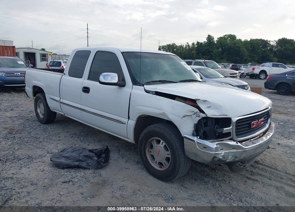 2001 GMC SIERRA 1500 SLE VIN: 2GTEC19T411311131