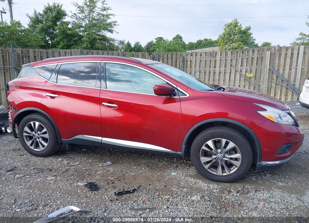 2016 NISSAN MURANO SV VIN: 5N1AZ2MH6GN158129