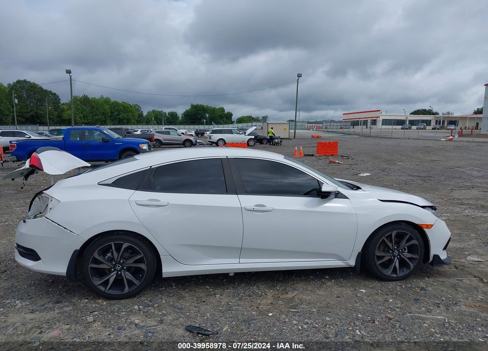 2019 HONDA CIVIC SPORT VIN: 2HGFC2F86KH561376