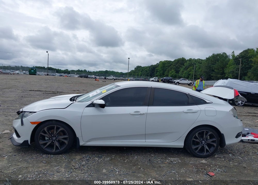 2019 HONDA CIVIC SPORT VIN: 2HGFC2F86KH561376