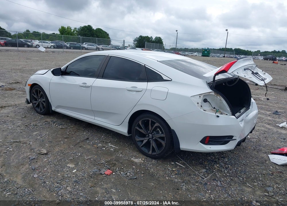 2019 HONDA CIVIC SPORT VIN: 2HGFC2F86KH561376