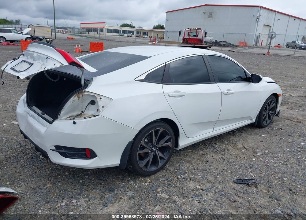 2019 HONDA CIVIC SPORT VIN: 2HGFC2F86KH561376