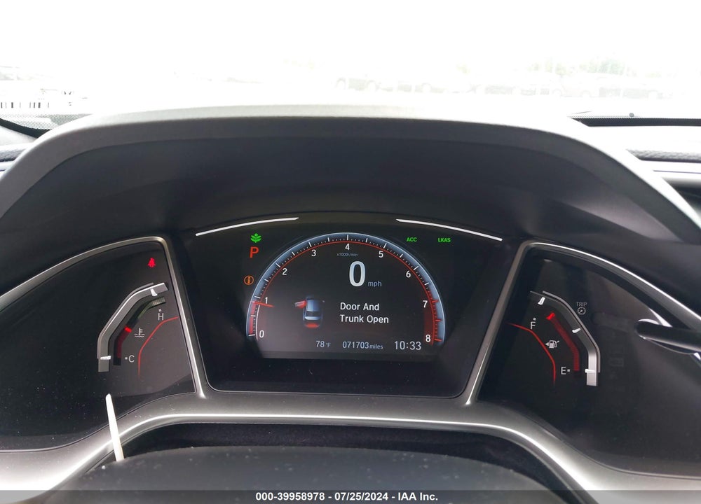 2019 HONDA CIVIC SPORT VIN: 2HGFC2F86KH561376