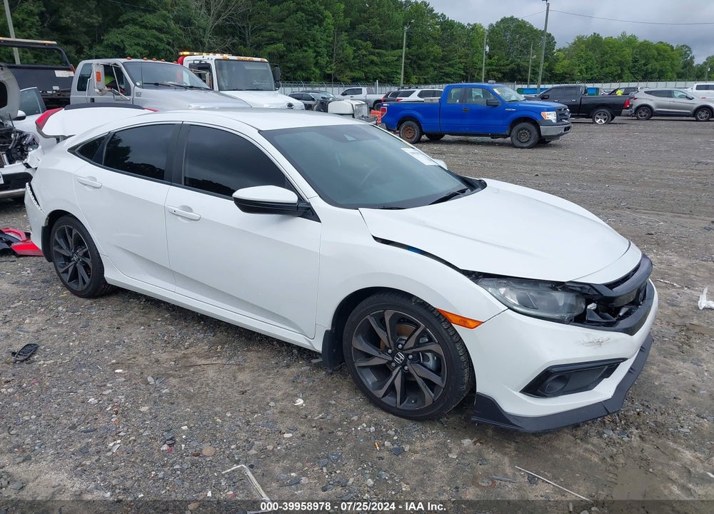 2019 HONDA CIVIC SPORT VIN: 2HGFC2F86KH561376