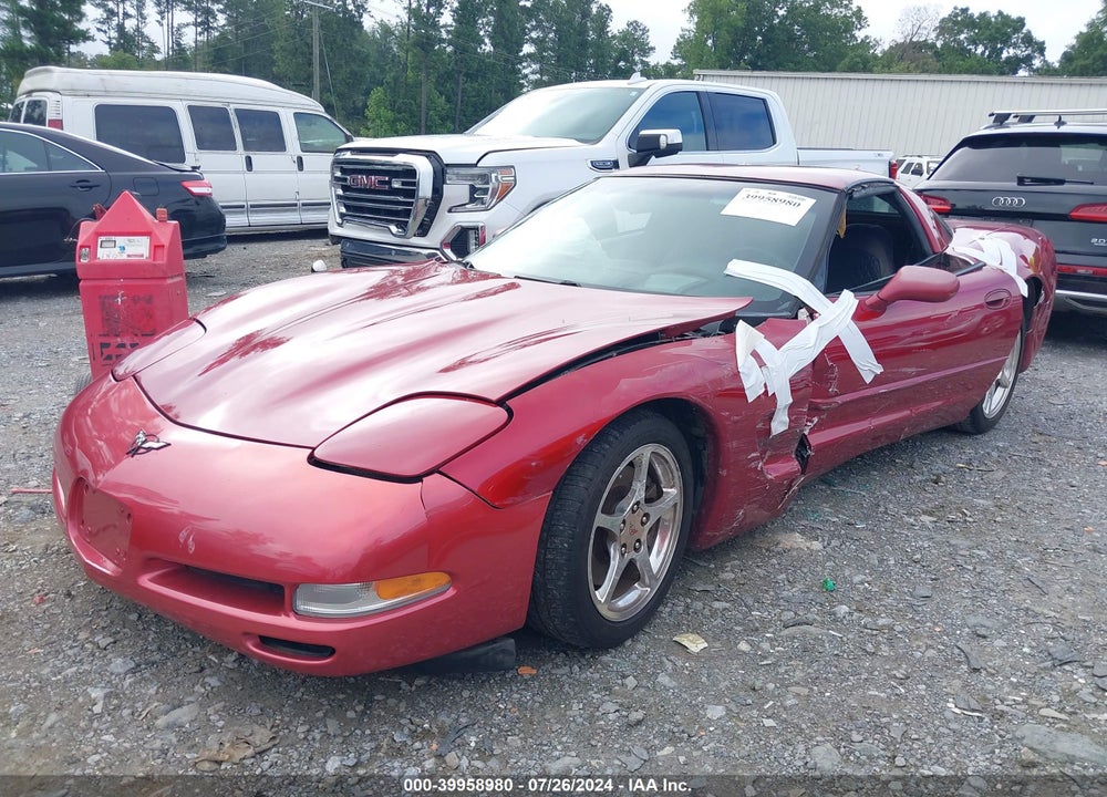 2002 CHEVROLET CORVETTE VIN: 1G1YY22G525125818