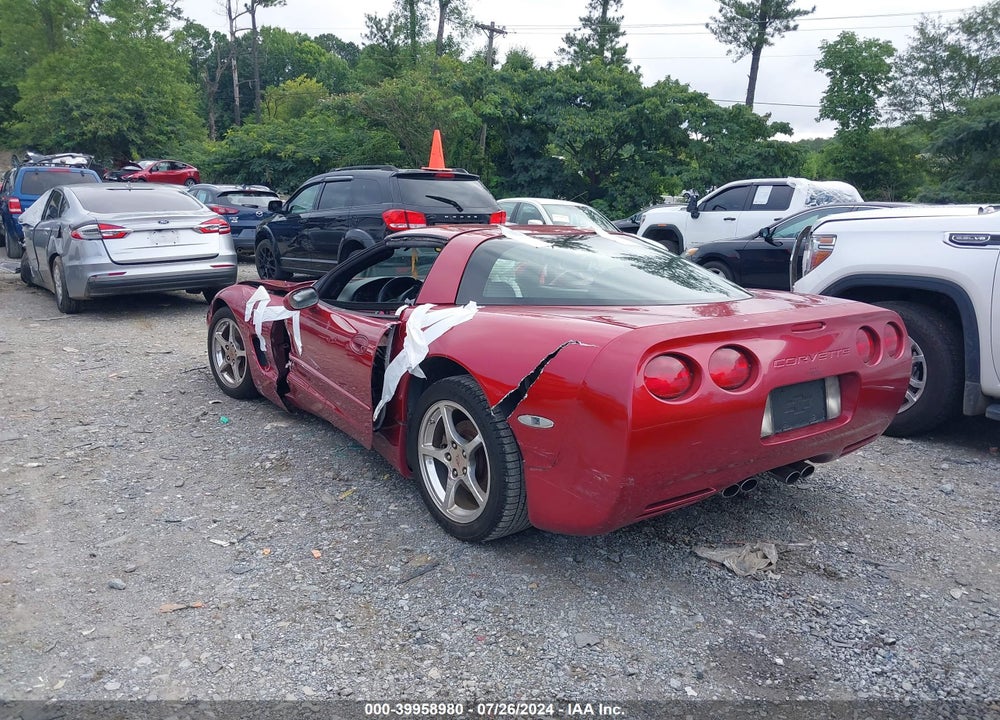2002 CHEVROLET CORVETTE VIN: 1G1YY22G525125818