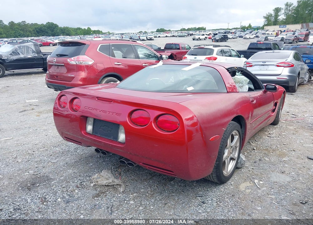 2002 CHEVROLET CORVETTE VIN: 1G1YY22G525125818
