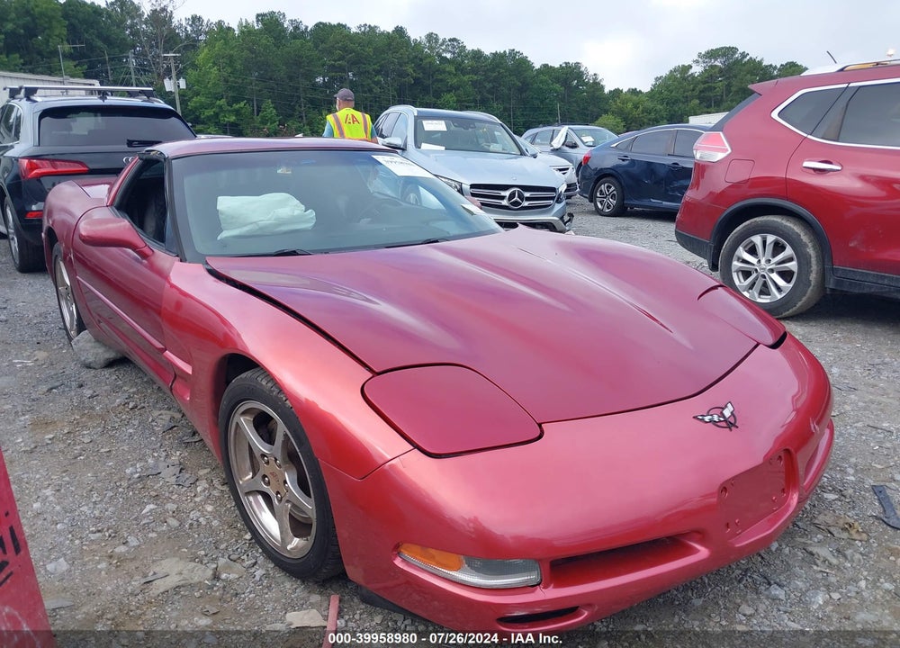 2002 CHEVROLET CORVETTE VIN: 1G1YY22G525125818