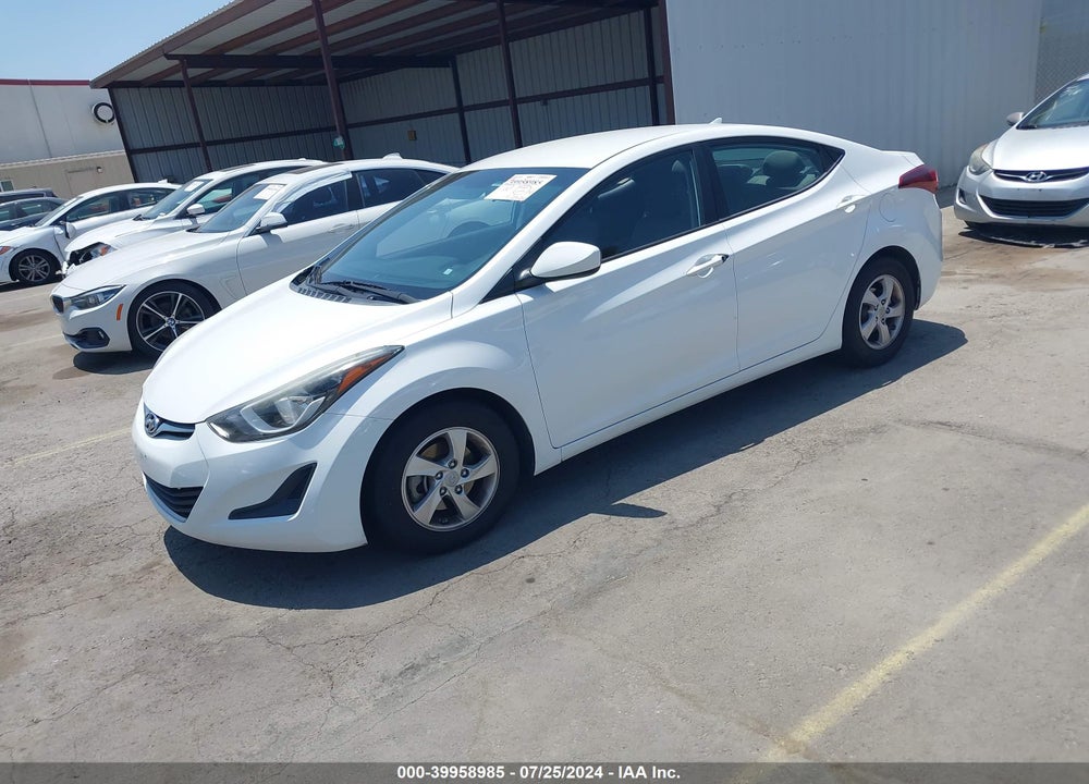 2014 HYUNDAI ELANTRA SE VIN: 5NPDH4AE0EH503050