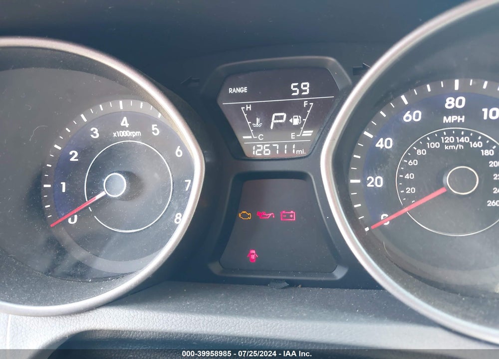 2014 HYUNDAI ELANTRA SE VIN: 5NPDH4AE0EH503050
