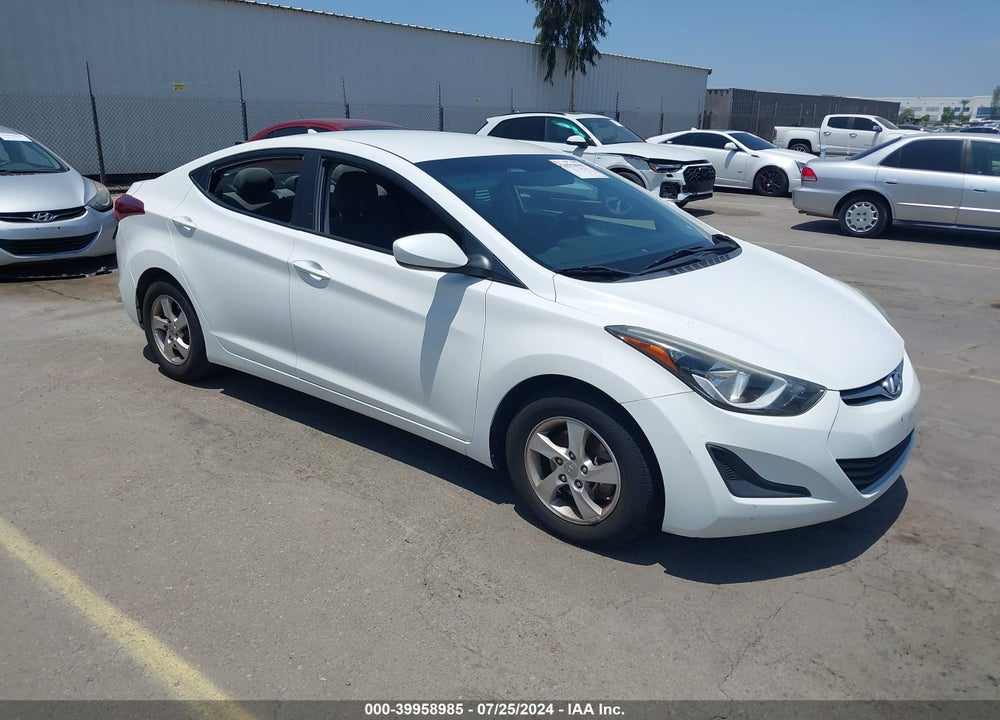 2014 HYUNDAI ELANTRA SE VIN: 5NPDH4AE0EH503050