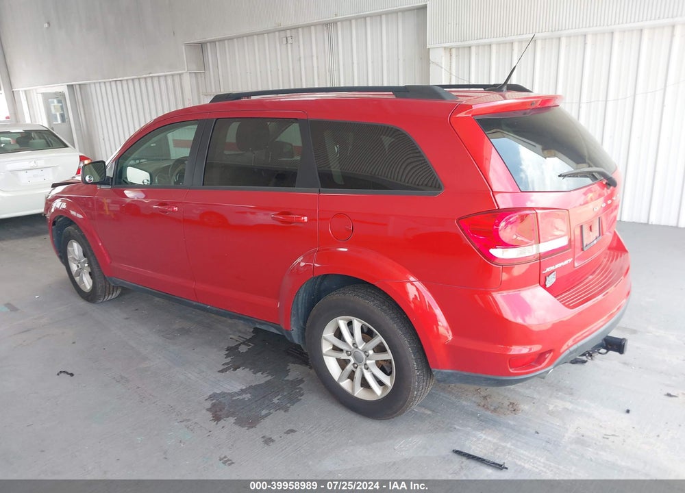 2016 DODGE JOURNEY SXT VIN: 3C4PDCBG7GT130840