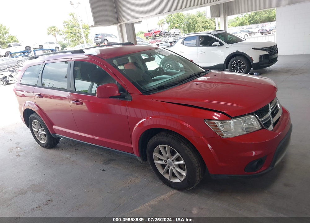 2016 DODGE JOURNEY SXT VIN: 3C4PDCBG7GT130840