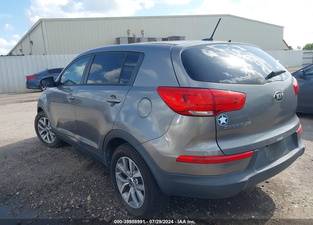 2016 KIA SPORTAGE LX VIN: KNDPB3AC6G7809975