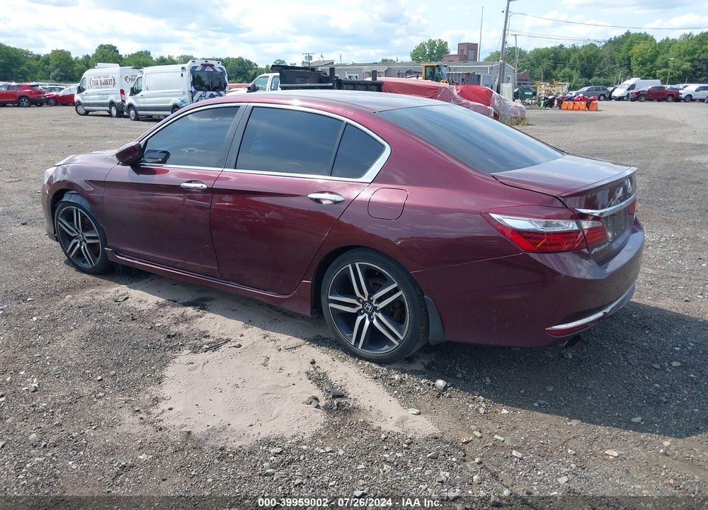 2016 HONDA ACCORD SPORT VIN: 1HGCR2F55GA040906