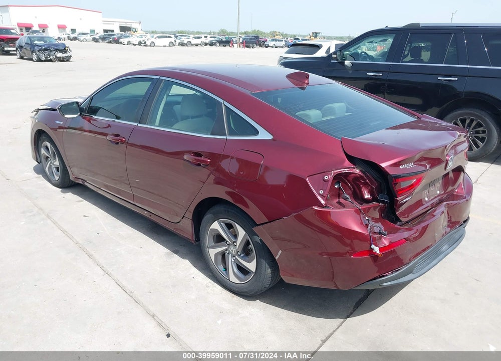 2019 HONDA INSIGHT EX VIN: 19XZE4F52KE028976
