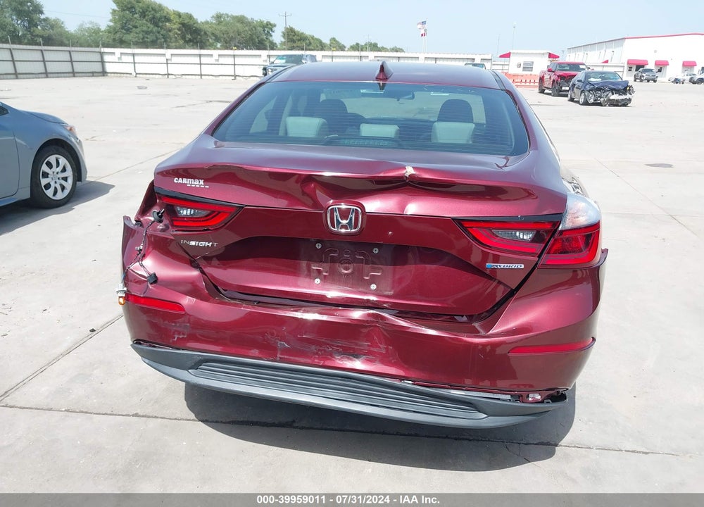 2019 HONDA INSIGHT EX VIN: 19XZE4F52KE028976