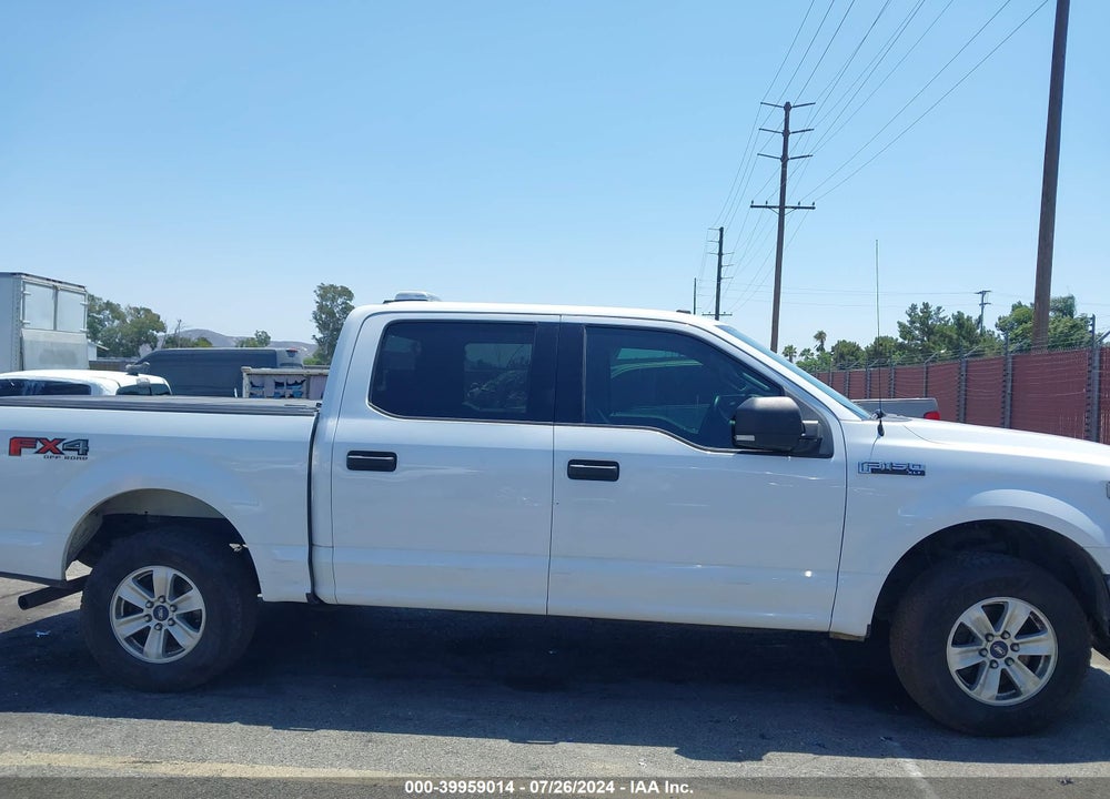 2018 FORD F-150 XLT VIN: 1FTEW1E57JKE59613