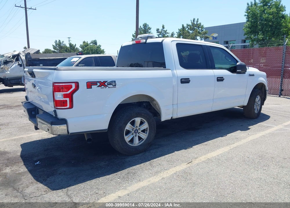 2018 FORD F-150 XLT VIN: 1FTEW1E57JKE59613