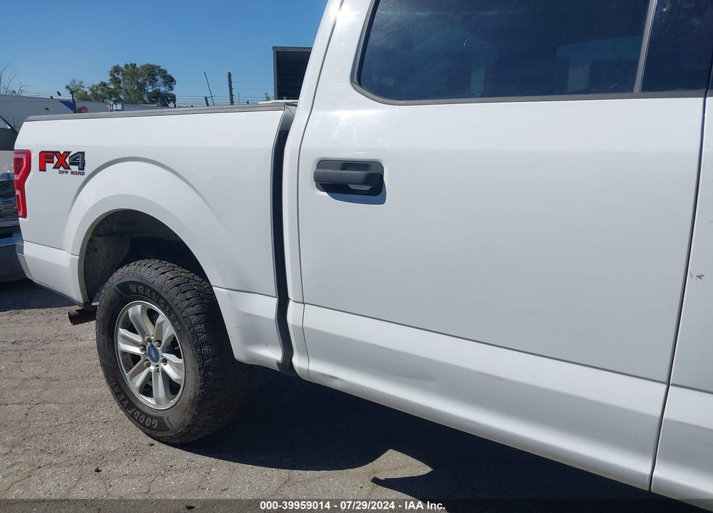 2018 FORD F-150 XLT VIN: 1FTEW1E57JKE59613