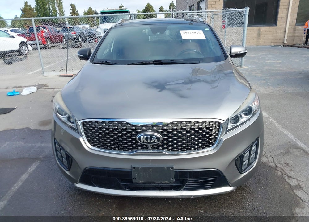 2016 KIA SORENTO 2.0T SXL VIN: 5XYPK4A19GG016192